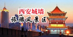 鸡巴操逼户外中国陕西-西安城墙旅游风景区